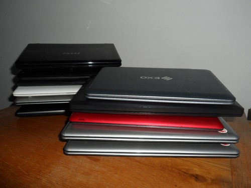 Faulty netbook laptop bundle - laptop,