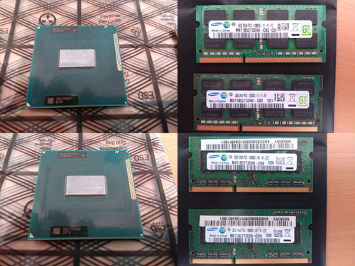 Laptop cpu ram - 2gb, 4gb